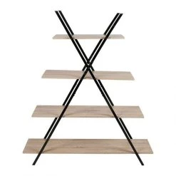 Meilleur prix ❤️ No Name Étagère Pyramide 4 Niveaux Bois Métal ⭐ -VIDAXL Shop unnamed file 1006