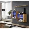 Meilleure affaire 🔥 Paris Prix Lot De 2 Vitrines Murales & Étagère Switch SBIII 130cm Naturel 🛒 -VIDAXL Shop unnamed file 1014