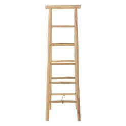 Promo ???? Paris Prix Échelle 5 Marches En Teck Double 162cm Naturel ????