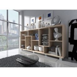 Offres ???? SKRAUT HOME Skraut Home - Etagère Murale Bibliotheque,montage Horizontal/vertical. Chene Clair Brosse,68,5x161x25 ???? -VIDAXL Shop unnamed file 1069