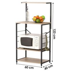 Vente flash ???? No Name Meuble De Cuisine 4 étages Et Crochets Colorado ???? 4 Vente flash ???? No Name Meuble De Cuisine 4 étages Et Crochets Colorado ???? -VIDAXL Shop unnamed file 1079