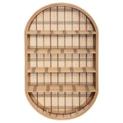 Promo 🧨 Étagère Murale En Bambou Lou 89cm Beige 😀 -VIDAXL Shop unnamed file 1093