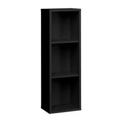 Grosses soldes 🥰 Paris Prix Etagère Murale 3 Niveaux Blox 105cm Noir 👏