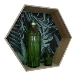 Meilleure affaire 😀 Graine Créative Etagère Hexagonale En Bois 39 X 34 X 10 Cm ⭐ -VIDAXL Shop unnamed file 1105