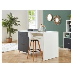 Coupon 🧨 Ilot Central De Cuisine L150cm ALEX 👍 -VIDAXL Shop unnamed file 111