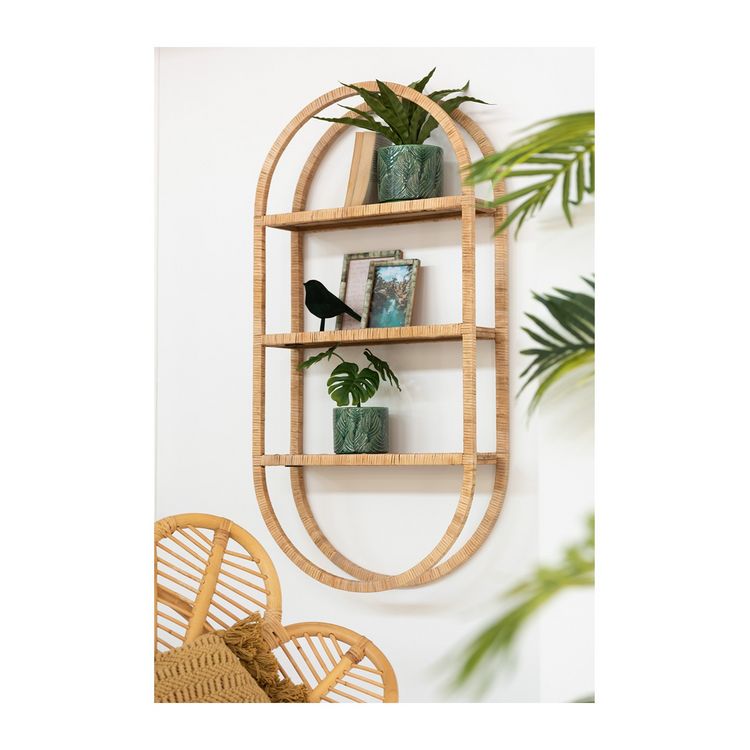 CALICOSY Etagere Murale Ovale 3 Planches pliable Rotin Naturel Promo ???? CALICOSY Etagere Murale Ovale 3 Planches Pliable Rotin Naturel ???? -VIDAXL Shop unnamed file 1136