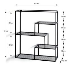 Meilleure vente ???? Paris Prix Étagère Murale 3 Niveaux Inaya 60cm Noir ???? 4 Meilleure vente ???? Paris Prix Étagère Murale 3 Niveaux Inaya 60cm Noir ???? -VIDAXL Shop unnamed file 1164