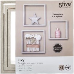 Coupon ???? DIVERS Lot De 3 Etagères Fixy Cub - Gris ???? -VIDAXL Shop unnamed file 1208