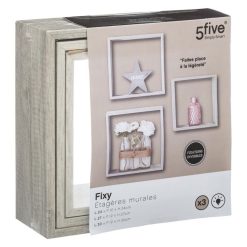 Coupon ???? DIVERS Lot De 3 Etagères Fixy Cub - Gris ???? -VIDAXL Shop unnamed file 1209