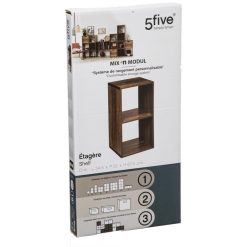Bon marché ???? ATMOSPHERA Etagère 2 Cases Mix - P. 34,5 Cm X H. 67,5 Cm - Marron ???? -VIDAXL Shop unnamed file 1217