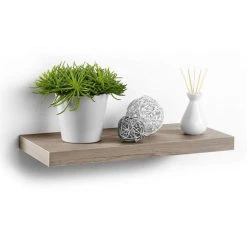 Top 10 💯 Paris Prix Étagère Murale Design Flottante 50cm Chêne 💯