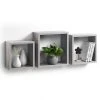 Meilleur prix 🔔 Paris Prix Lot De 3 Étagères Murales Cube 30cm Chêne Blanchi 🔔 -VIDAXL Shop unnamed file 1223