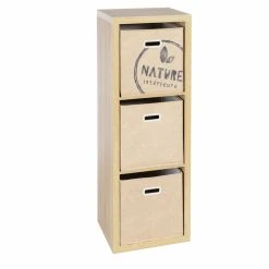 Coupon ⌛ ATMOSPHERA Meuble Bivoak - 3 Tiroirs - MDF ✨