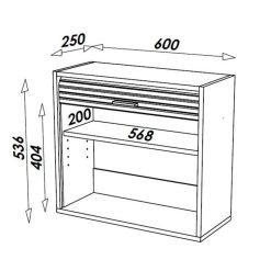 Tout neuf ???? Rangement à Rideau Cuisine H 53.6 Cm - COOK ???? 4 Tout neuf ???? Rangement à Rideau Cuisine H 53.6 Cm - COOK ???? -VIDAXL Shop unnamed file 124