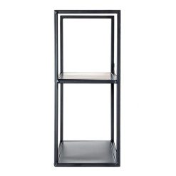 Grosses soldes ⌛ Paris Prix Étagère Murale 2 Niveaux Design Obio 36cm Noir ???? -VIDAXL Shop unnamed file 1248