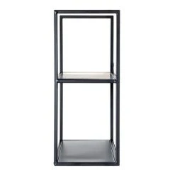 Grosses soldes ⌛ Paris Prix Étagère Murale 2 Niveaux Design Obio 36cm Noir 😀 -VIDAXL Shop unnamed file 1248