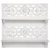 Offres 🧨 Étagère Murale 2 Niveaux Fanny 60cm Blanc ⌛ -VIDAXL Shop unnamed file 1253