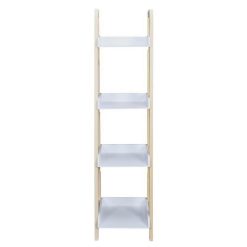 Acheter ???? Paris Prix Étagère Déco 4 Niveaux Bois 117cm Blanc ????