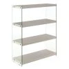 Nouveau 🎉 Paris Prix Étagère 4 Niveaux Elementary 113cm Argent 🥰 -VIDAXL Shop unnamed file 1331