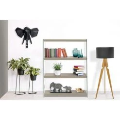 Nouveau 🎉 Paris Prix Étagère 4 Niveaux Elementary 113cm Argent 🥰 -VIDAXL Shop unnamed file 1332