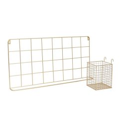 Les meilleures critiques de ???? The Home Deco Factory Support Mural Filaire Avec Crochets - L. 60 X L. 30 Cm - Doré ???? -VIDAXL Shop unnamed file 1336