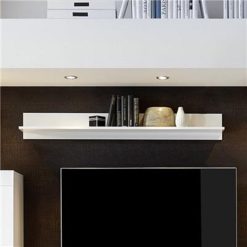 Le moins cher ???? HAPPYMOBILI Etagère Murale Design Blanc Laqué Brillant FACTORY ????