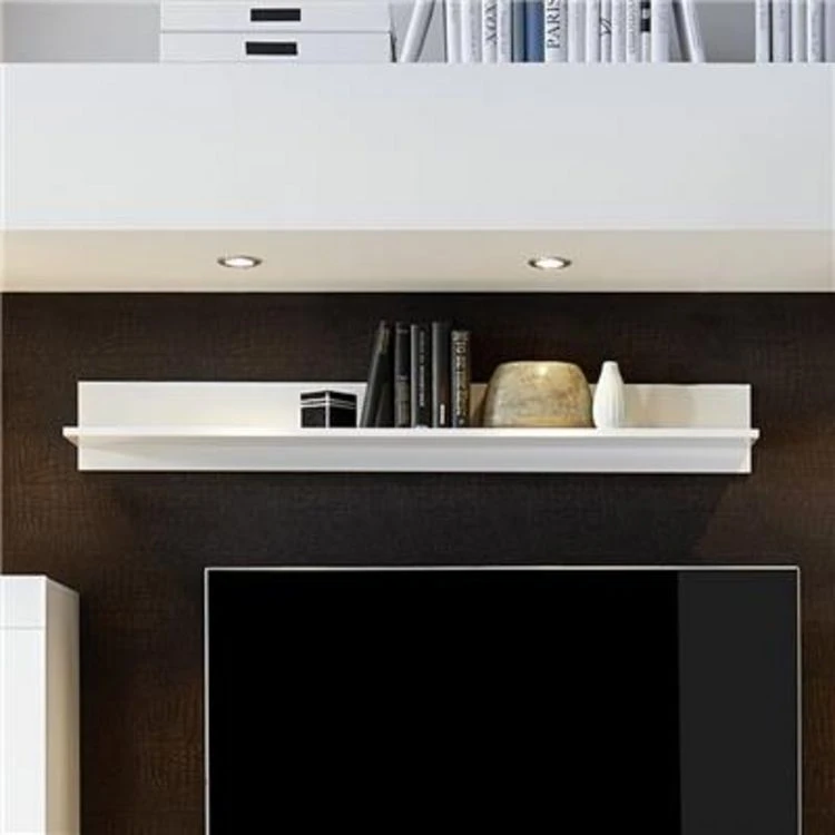 Le moins cher 🎁 HAPPYMOBILI Etagère Murale Design Blanc Laqué Brillant FACTORY 👍 3 Le moins cher 🎁 HAPPYMOBILI Etagère Murale Design Blanc Laqué Brillant FACTORY 👍