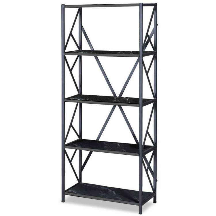 Paris Prix Bibliothèque 5 Niveaux Sicaret 150cm Noir Mat Budget ???? Paris Prix Étagère 3 Niveaux Design Sicaret 85cm Noir Mat ⭐ -VIDAXL Shop unnamed file 1347