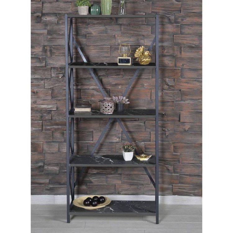 Paris Prix Bibliothèque 5 Niveaux Sicaret 150cm Noir Mat Budget ???? Paris Prix Étagère 3 Niveaux Design Sicaret 85cm Noir Mat ⭐ -VIDAXL Shop unnamed file 1349