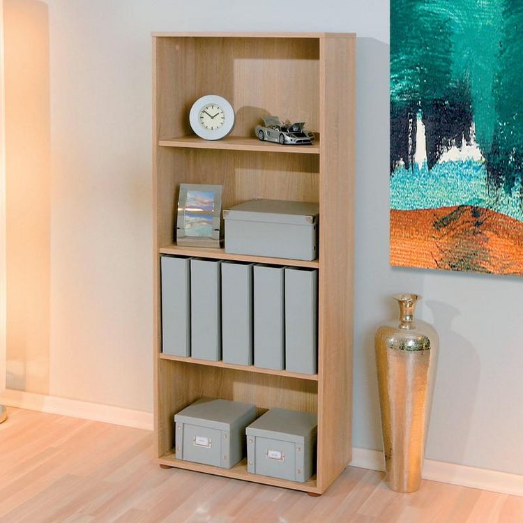 Paris Prix Étagère 4 Niveaux Delnice Chêne Sonoma Nouveau ???? Paris Prix Étagère 4 Niveaux Delnice Chêne Sonoma ???? -VIDAXL Shop unnamed file 1375