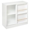 Le moins cher ???? ATMOSPHERA Bibliothèque à Porte Coulissante En MDF - Hauteur 75 Cm - Blanc ???? 1 Le moins cher ???? ATMOSPHERA Bibliothèque à Porte Coulissante En MDF - Hauteur 75 Cm - Blanc ???? -VIDAXL Shop unnamed file 1381