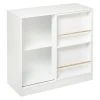 Le moins cher 🎁 ATMOSPHERA Bibliothèque à Porte Coulissante En MDF - Hauteur 75 Cm - Blanc 👍 -VIDAXL Shop unnamed file 1381