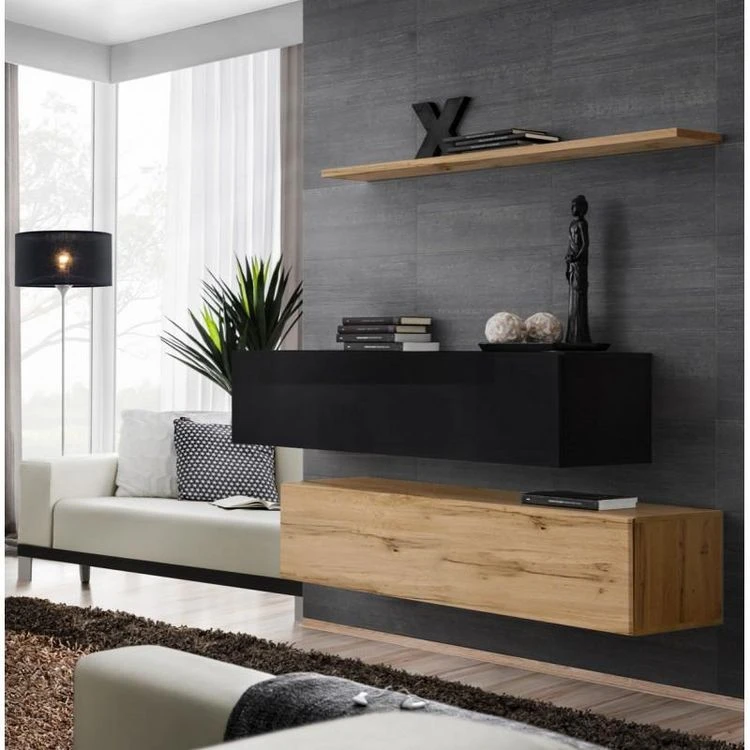 Coupon ⭐ Paris Prix Lot De 2 Bancs Muraux & Étagère Switch SBII 130cm Naturel & Noir 😍 3 Coupon ⭐ Paris Prix Lot De 2 Bancs Muraux & Étagère Switch SBII 130cm Naturel & Noir 😍