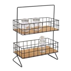 Meilleur prix ???? Paris Prix Étagère 2 Niveaux Design Solal 38cm Noir ???? 4 Meilleur prix ???? Paris Prix Étagère 2 Niveaux Design Solal 38cm Noir ???? -VIDAXL Shop unnamed file 141