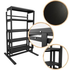 Meilleure affaire ???? BLUMIE Etagère Modulable (H125 X L78 X P62 Cm) Convertible En Table - Style Industriel - Couleur Ebène ???? 7 Meilleure affaire ???? BLUMIE Etagère Modulable (H125 X L78 X P62 Cm) Convertible En Table - Style Industriel - Couleur Ebène ???? -VIDAXL Shop unnamed file 144