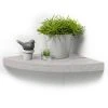De gros 🤩 Paris Prix Étagère D'Angle Murale Flottante 25cm Chêne Blanchi 👍 -VIDAXL Shop unnamed file 1451