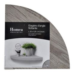 De gros ???? Paris Prix Étagère D'Angle Murale Flottante 25cm Chêne Blanchi ???? 3 De gros ???? Paris Prix Étagère D'Angle Murale Flottante 25cm Chêne Blanchi ???? -VIDAXL Shop unnamed file 1452