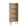 Sortie ✔️ CALICOSY Bibliothèque 4 Étagères H164 Cm Décor Chêne - Retro 👍 -VIDAXL Shop unnamed file 1475