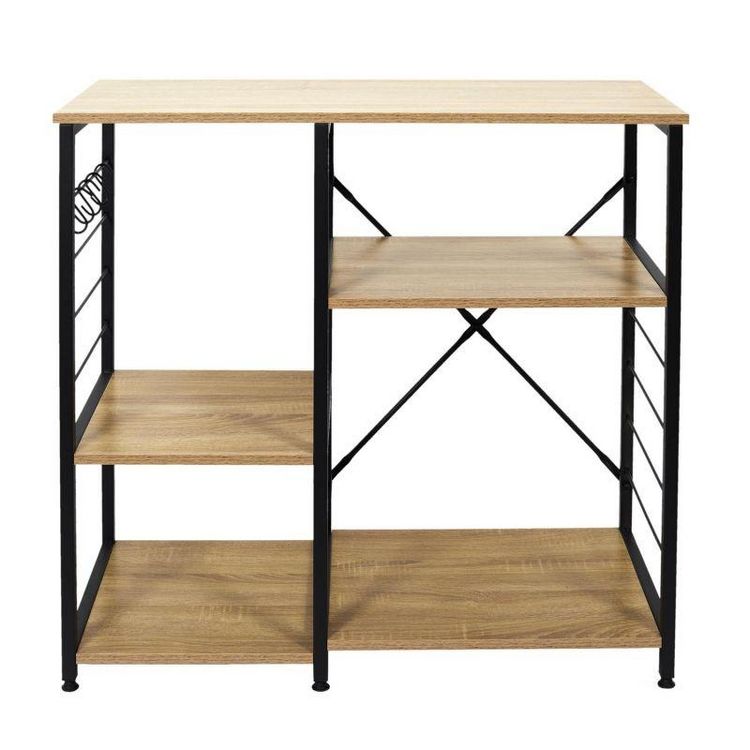 Coupon ???? Paris Prix Meuble De Rangement Stan 90cm Naturel & Noir ???? 4 Coupon ???? Paris Prix Meuble De Rangement Stan 90cm Naturel & Noir ???? – Image 2
