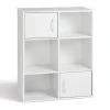 Budget 🎁 Paris Prix Étagère 4 Niches & 2 Portes Bura 80cm Blanc 🥰 -VIDAXL Shop unnamed file 1495