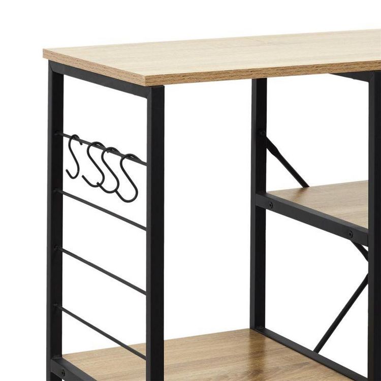Coupon ???? Paris Prix Meuble De Rangement Stan 90cm Naturel & Noir ???? 5 Coupon ???? Paris Prix Meuble De Rangement Stan 90cm Naturel & Noir ???? – Image 3
