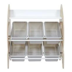 Meilleure affaire 👏 Paris Prix Meuble De Rangement 6 Bacs Fusée 71cm Naturel ⌛ -VIDAXL Shop unnamed file 1520