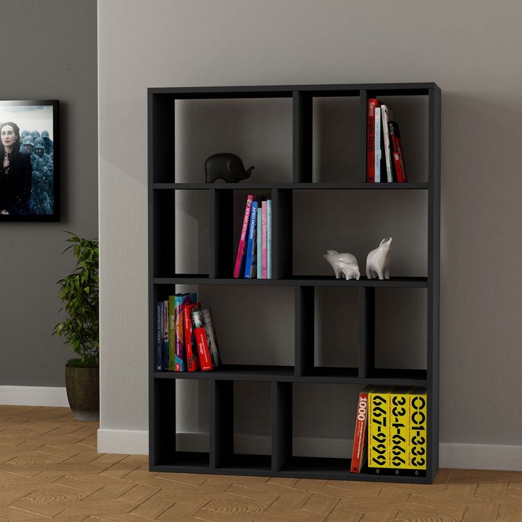 TOILINUX Bibliothèque Donie - Anthracite Promo ❤️ TOILINUX Bibliothèque Donie - Anthracite ✔️ -VIDAXL Shop unnamed file 1529