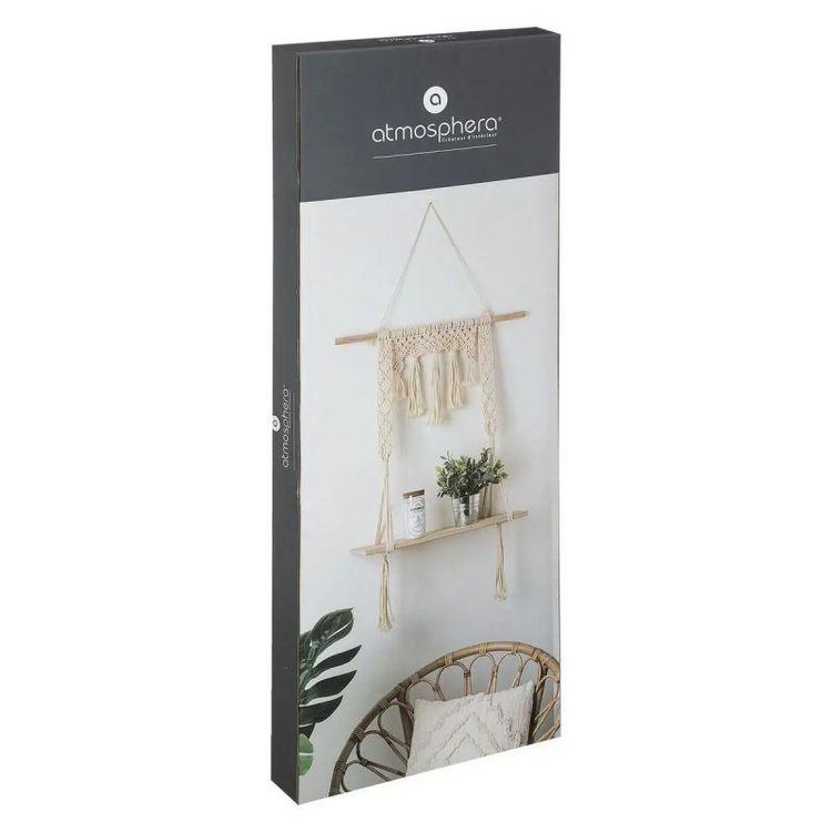 Étagère Murale en Bois Macramé 80cm Ivoire Les meilleures critiques de ???? Étagère Murale En Bois Macramé 80cm Ivoire ???? -VIDAXL Shop unnamed file 1548
