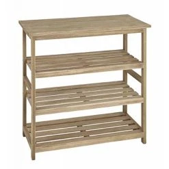 Bon marché 💯 Paris Prix Étagère 4 Niveaux En Bois Ashley 72cm Naturel 🎉