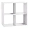 Nouveau ✨ ATMOSPHERA Etagère 4 Cases Mix - P. 32 Cm X H. 67,5 Cm - Blanc 🛒 -VIDAXL Shop unnamed file 1561