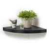 Top 10 😀 Paris Prix Étagère Murale D'Angle Flottante 25cm Noir 😍 -VIDAXL Shop unnamed file 1587