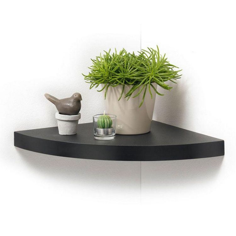 Paris Prix Étagère Murale d'Angle Flottante 25cm Noir Top 10 ???? Paris Prix Étagère Murale D'Angle Flottante 25cm Noir ???? -VIDAXL Shop unnamed file 1587