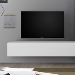 Coupon ???? NOUVOMEUBLE Meuble Suspendu 140 Cm Blanc Laqué Design CUBO ???? -VIDAXL Shop unnamed file 1611