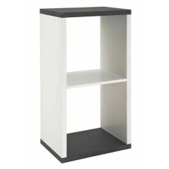 Bon marché ???? Paris Prix Étagère Design 3 Niveaux Granit 84cm Blanc ⌛
